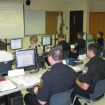 SWIC Police Academy students in class