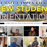 New Student Orientation Graphic 2022, College Activities, student life