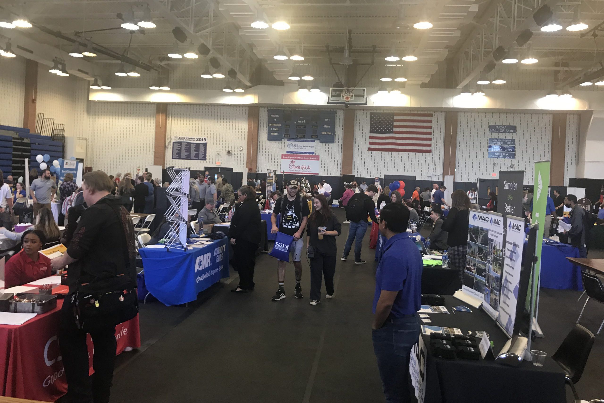 Job Fair Belleville Campus Gym