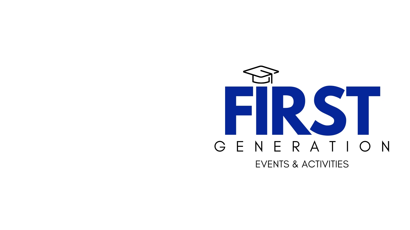 First Generation logo events and activities.