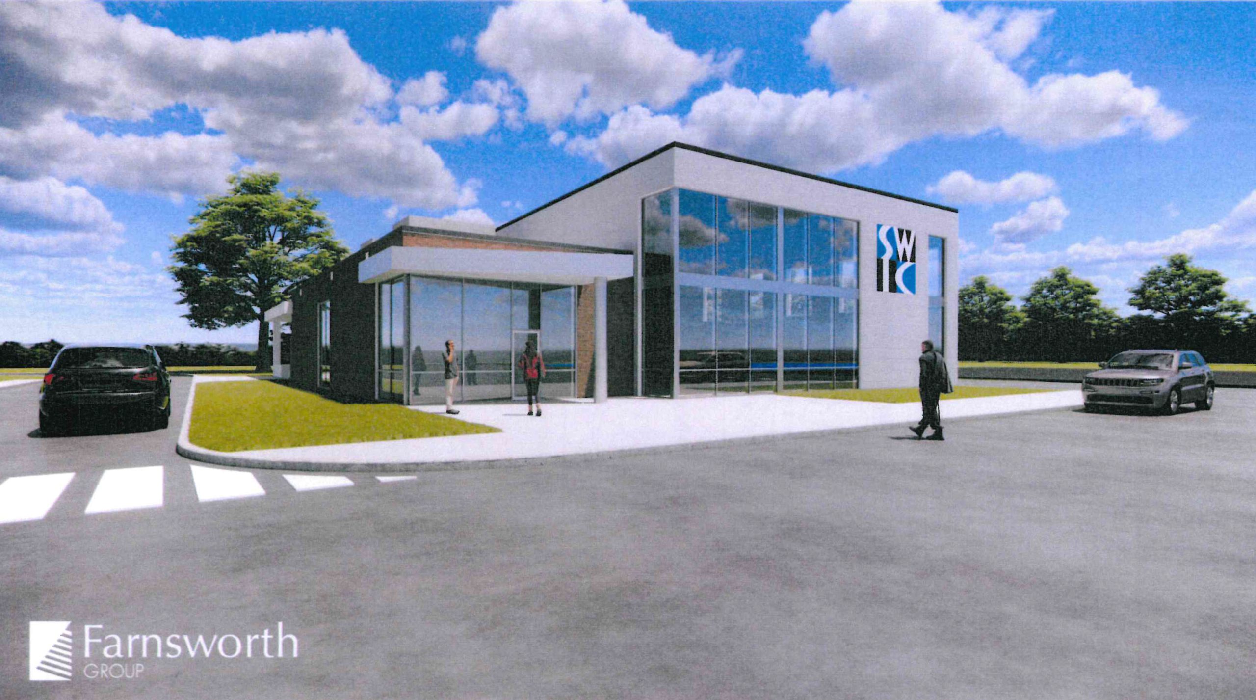 Artist rendering of new CTE facility