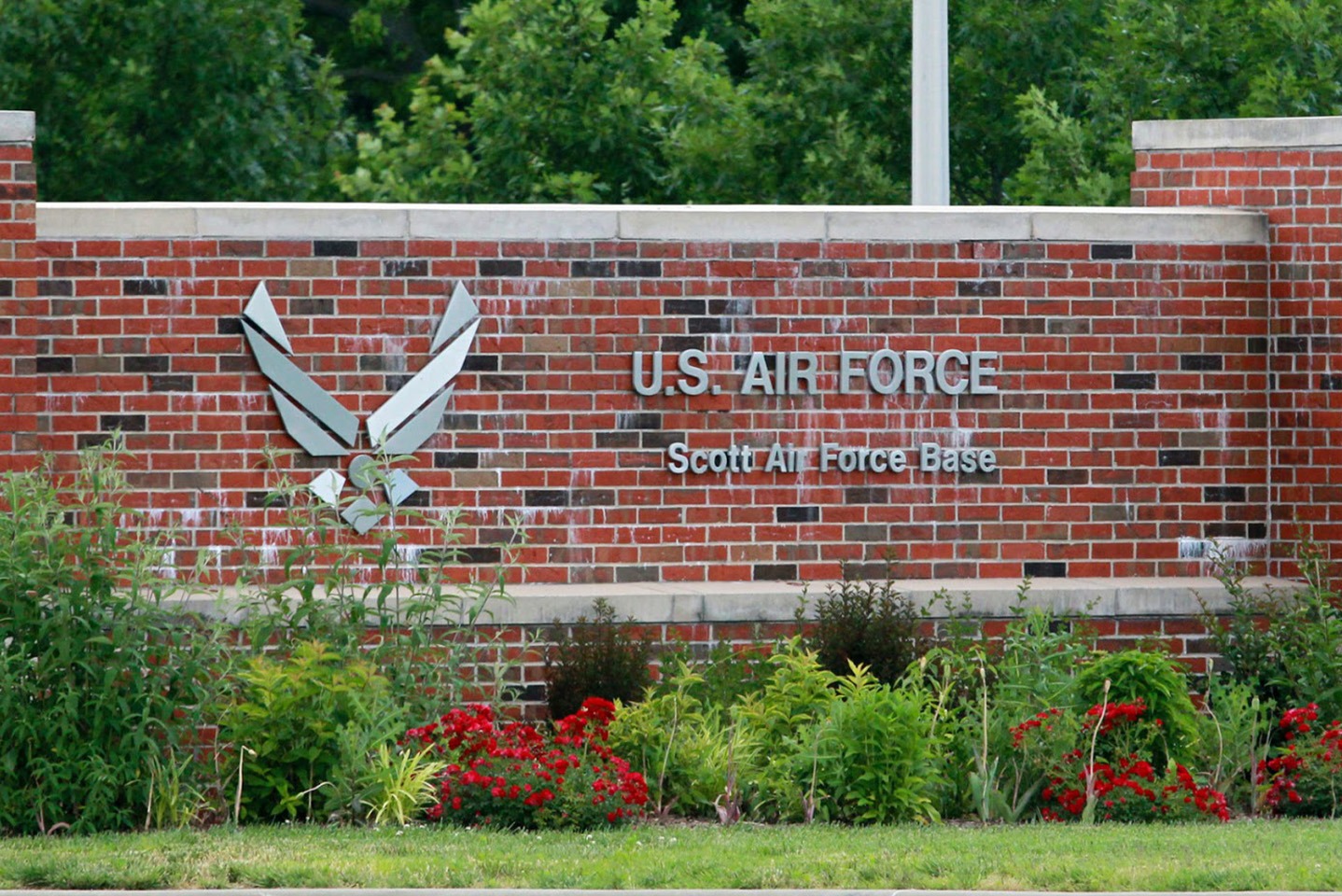 Scott Air Force Base Sign